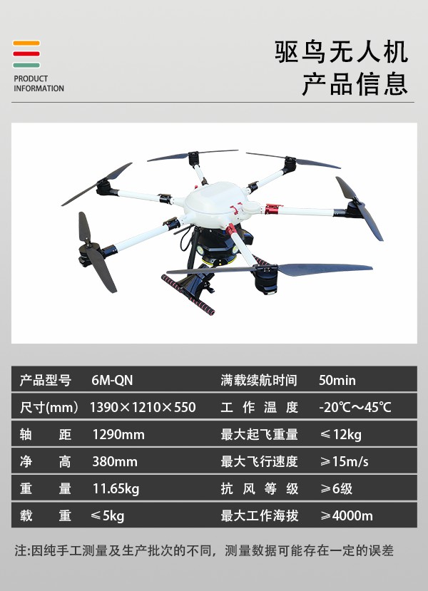 驅(qū)鳥無人機6M-QN圖2