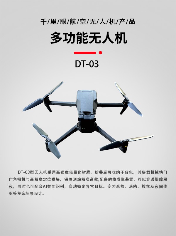 多功能無人機DT-03型(圖1)